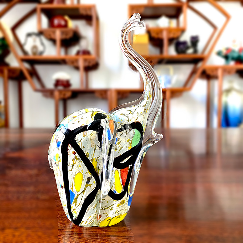4 Colors Crystal Glass Elephan - Art Craft Elephant recensione e prezzo