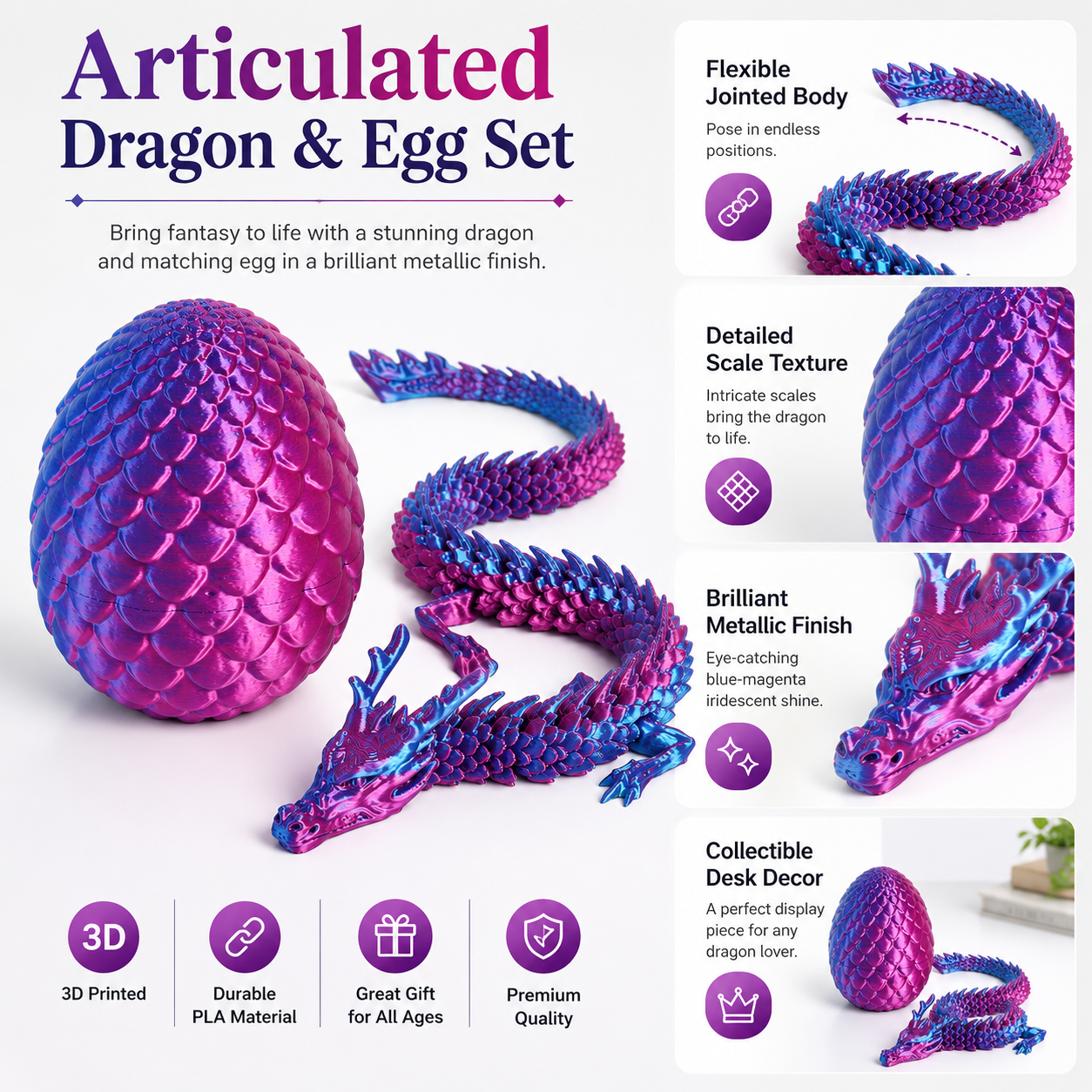 Chinese Dragon Surprise Egg To - Unique Art Craft recensione e prezzo