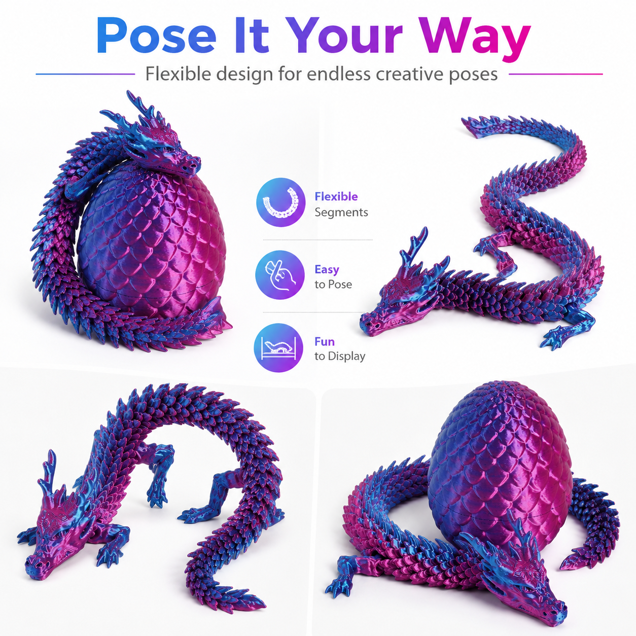 Chinese Dragon Surprise Egg To - Unique Art Craft recensione e prezzo