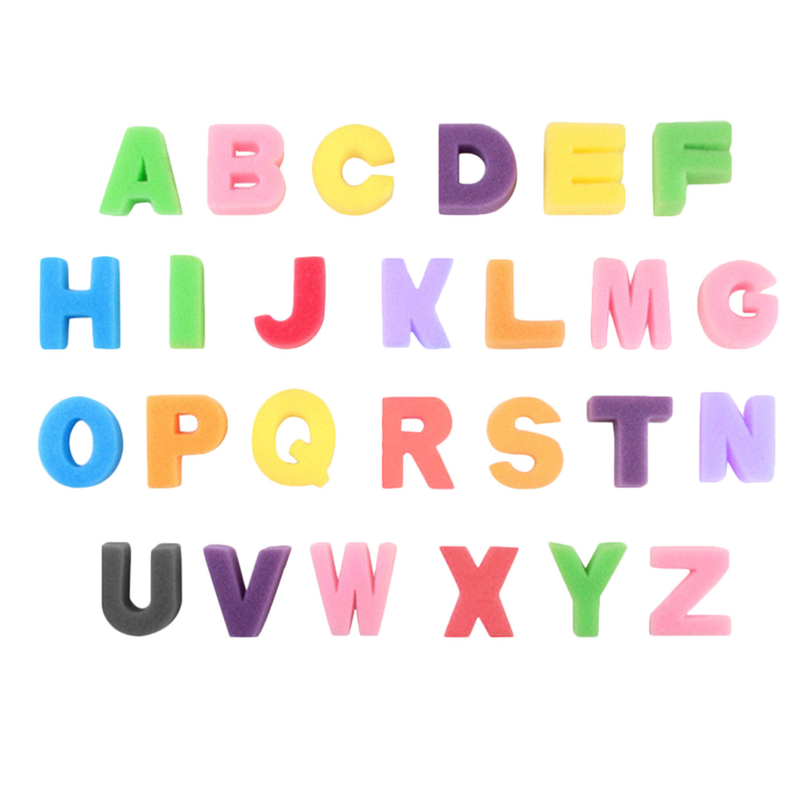 26Pcs Alphabet Sponge Stamps K - Art Craft Education recensione e prezzo
