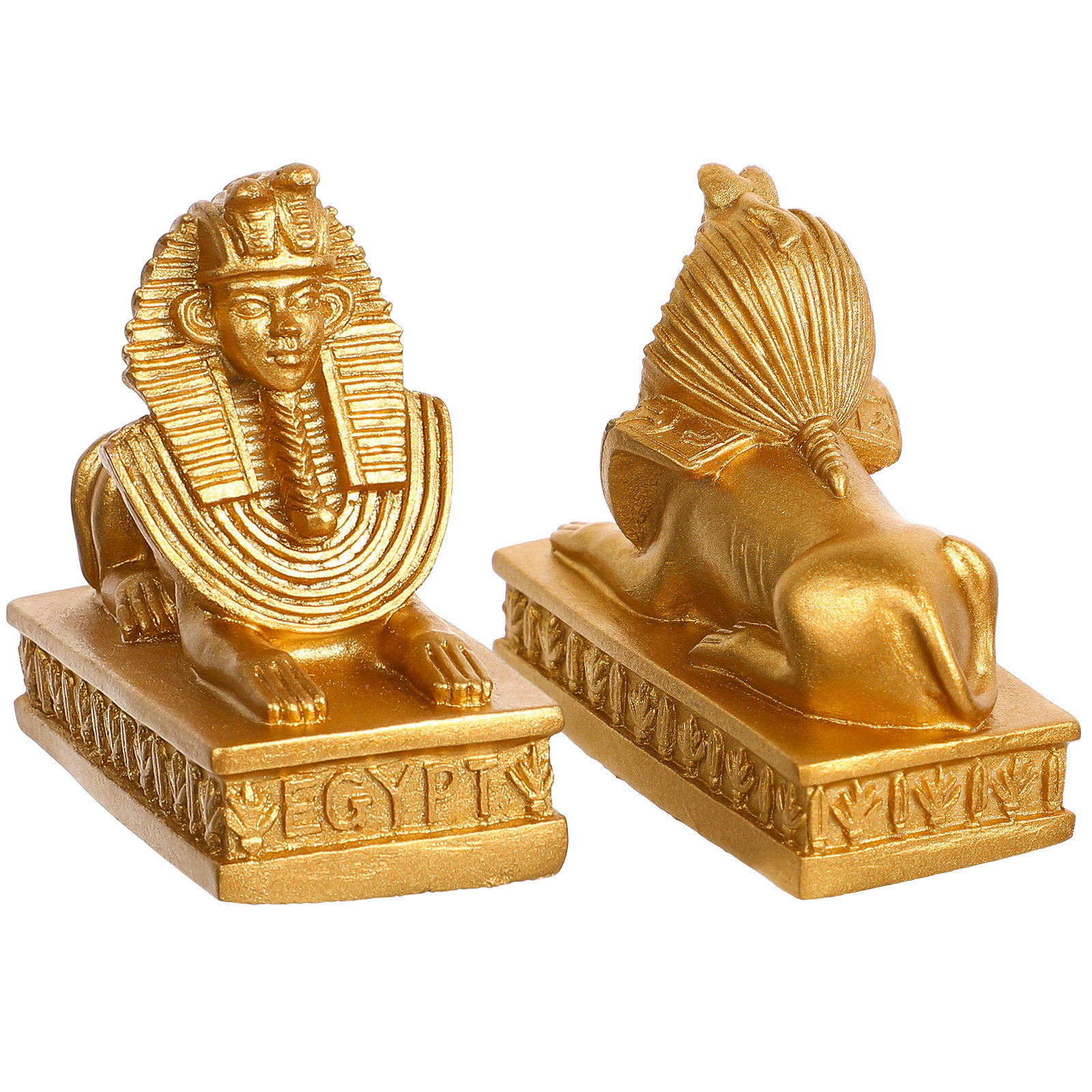 2Pcs Egyptian Sphinx Statue Re - Art Craft Cafe recensione e prezzo