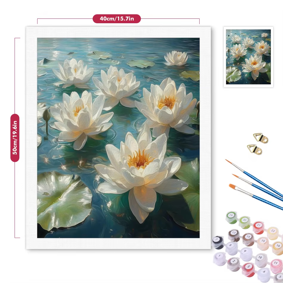 Oil Painting By Numbers Flower - Art Craft Number recensione e prezzo