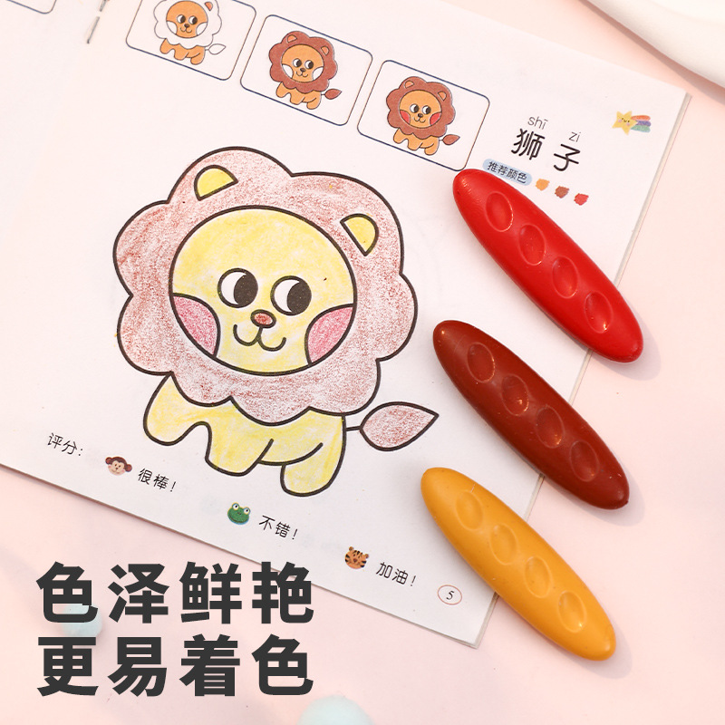 Kids Non Toxic  Crayons Peanut - Art Craft Toddler recensione e prezzo