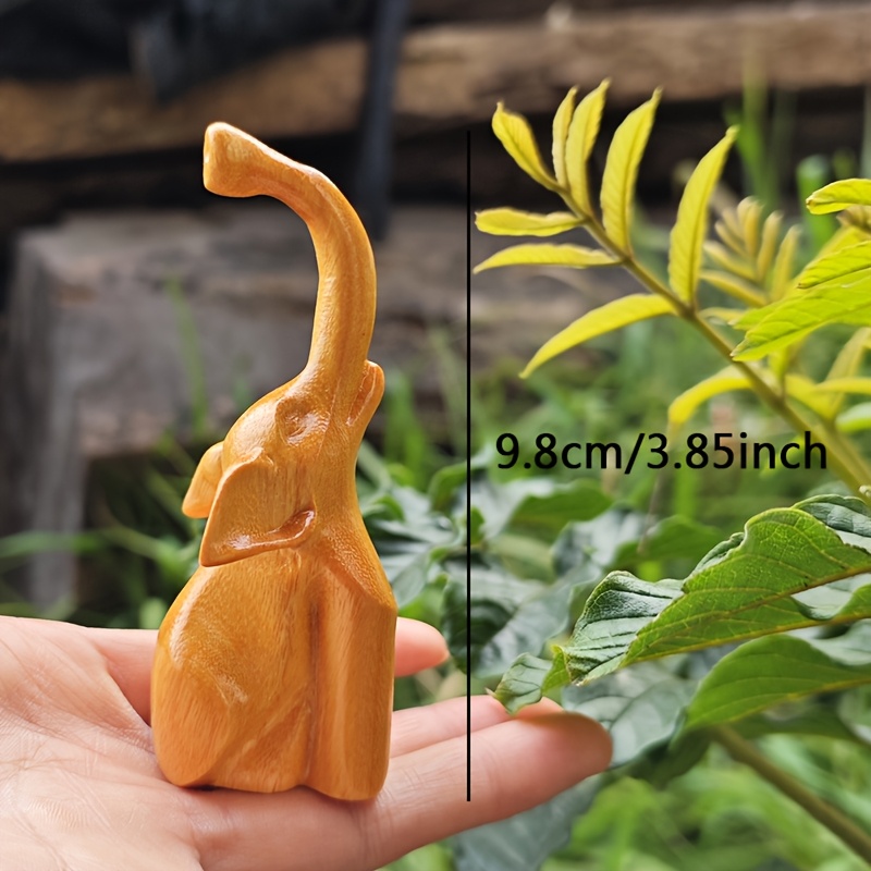Minimalist Wooden Elephant Orn - Art Craft Elephant recensione e prezzo