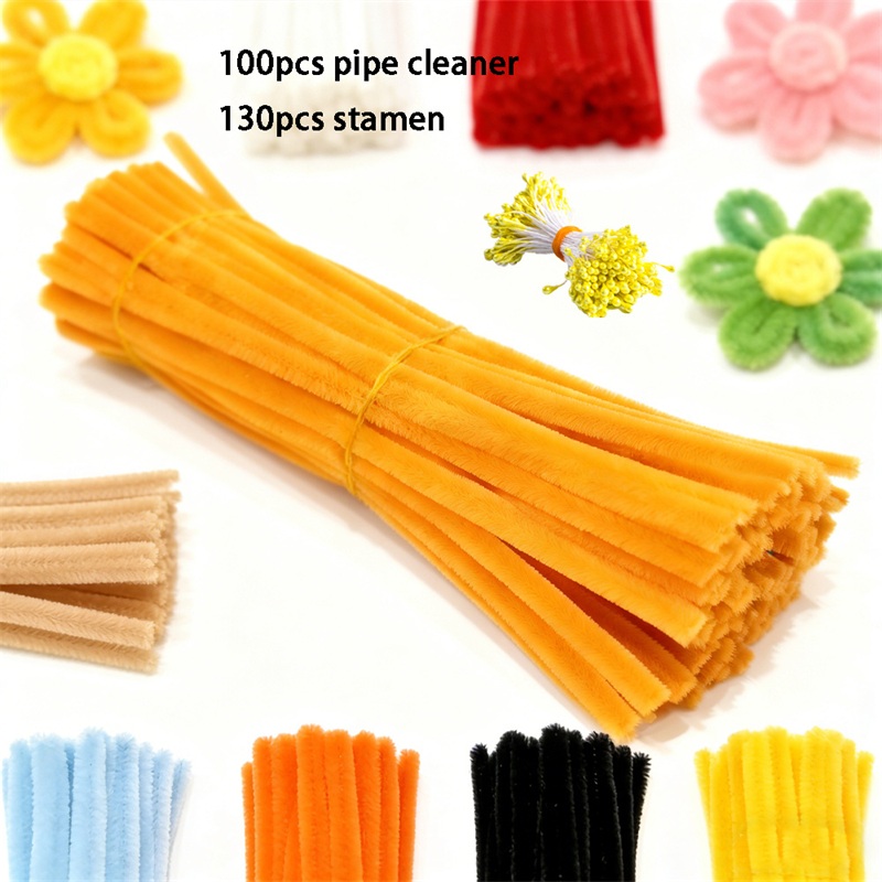230Pcs/Set Chenille Stems Pipe - Art Craft Toddler recensione e prezzo