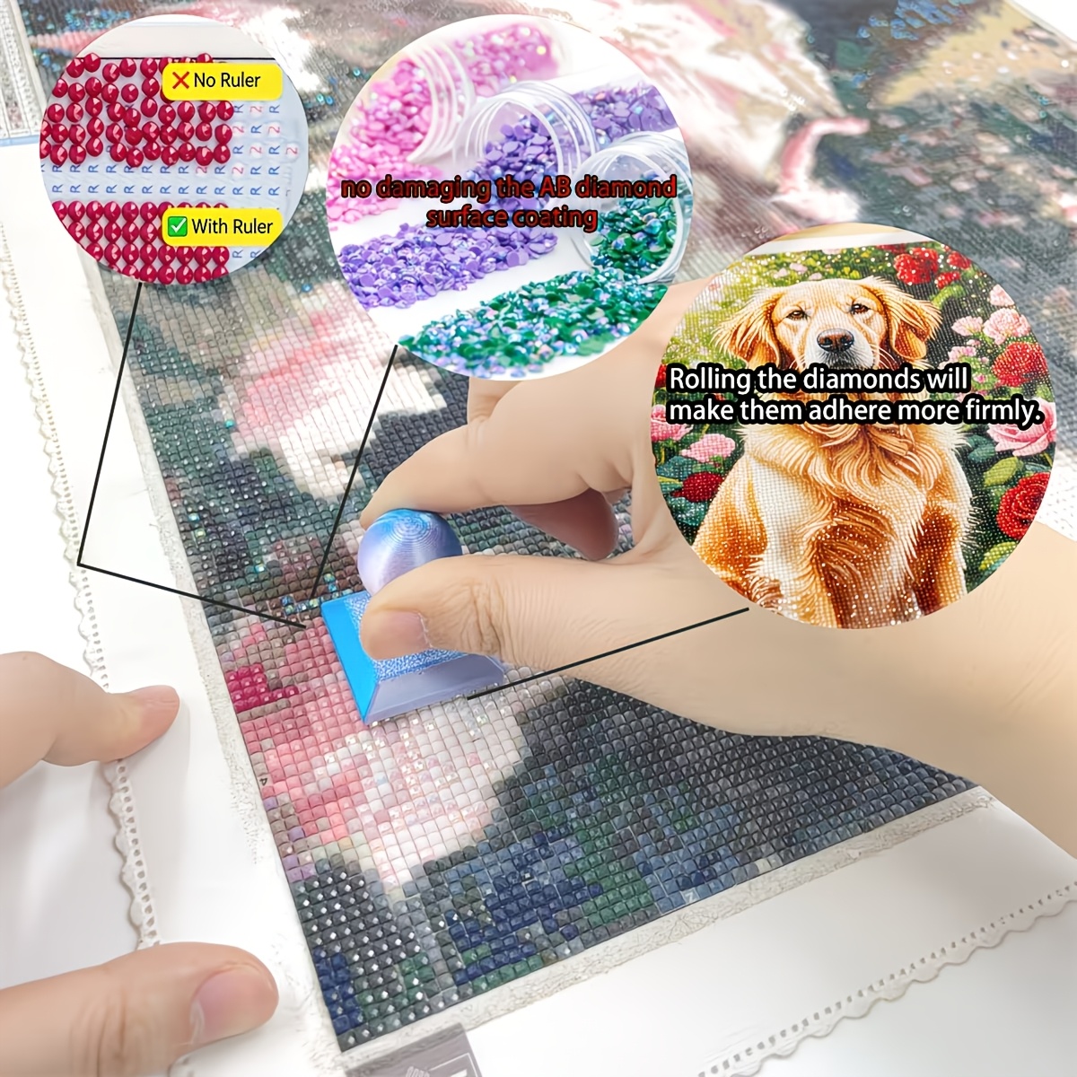 3D Printed Diamond Painting Ro - Art Craft Accessories recensione e prezzo