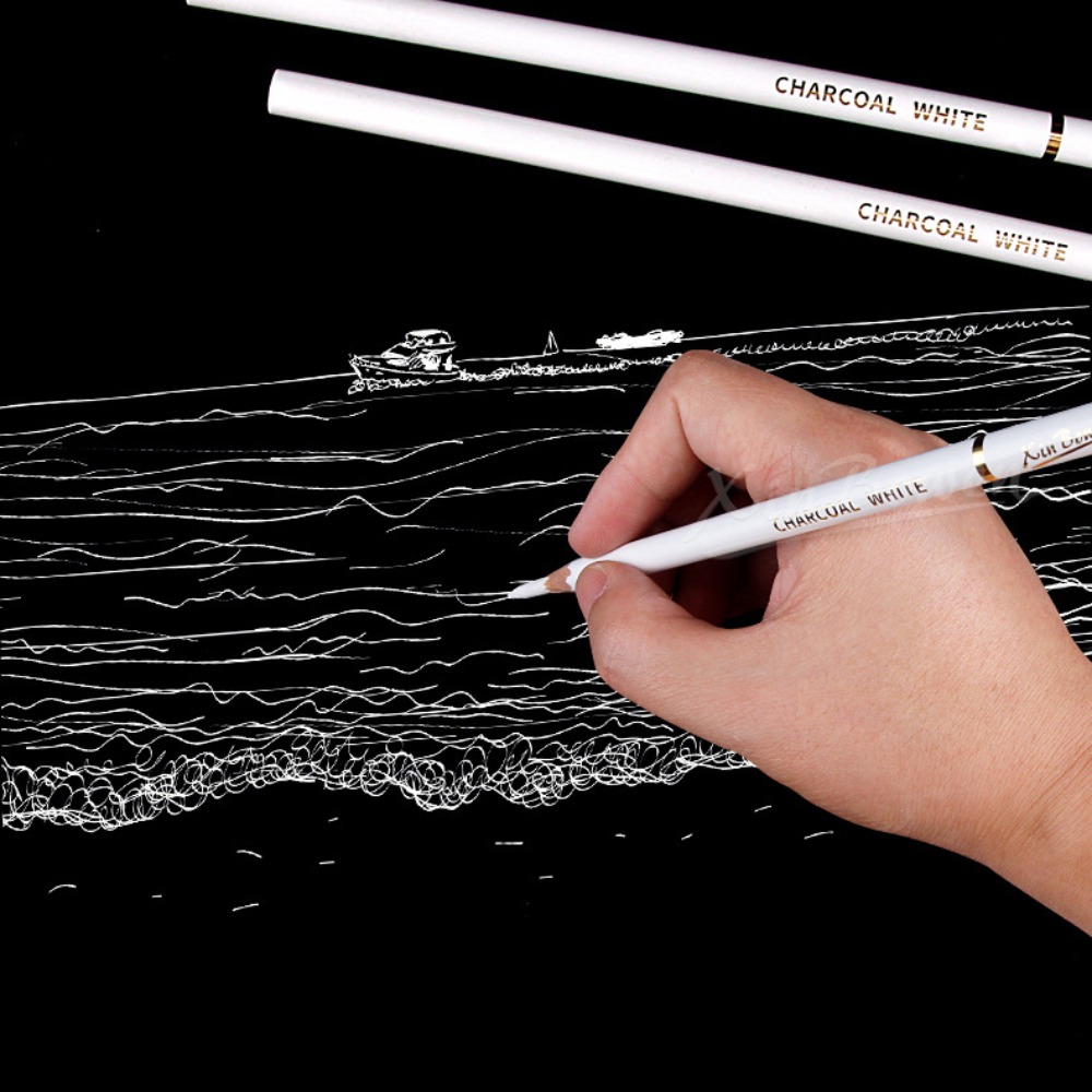 3Pcs Soft/Medium/Hard Charcoal - Sketching Charcoal Set recensione e prezzo