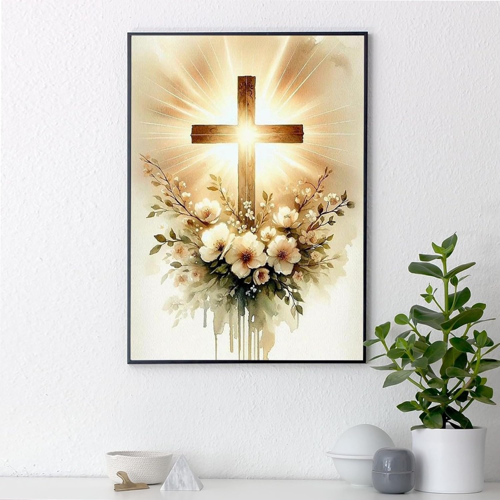 Religious Cross Diamond Art Ki - Art Craft For Adults recensione e prezzo