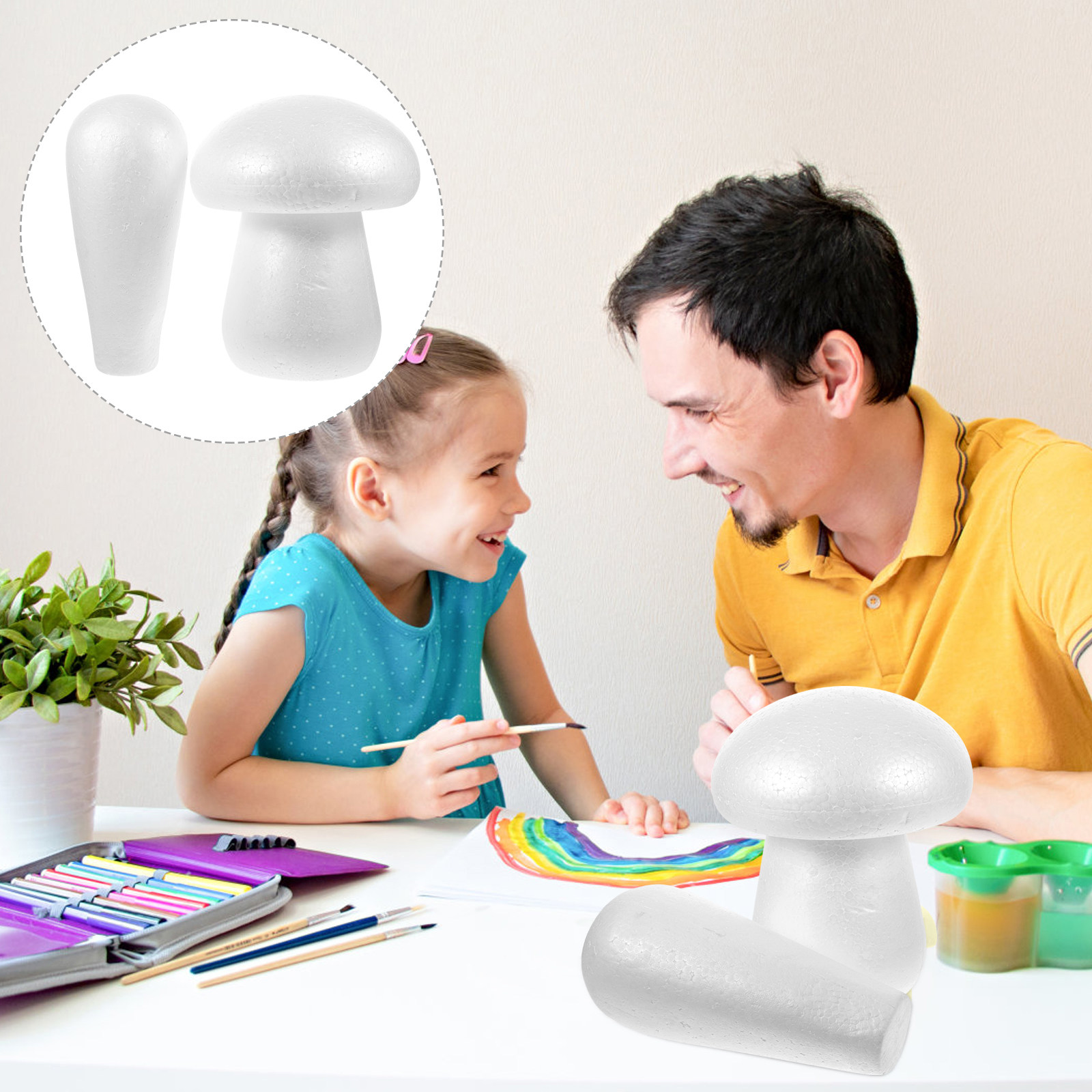 2Pcs DIY Foam Vegetable Shape  - Art And Craft Vegetable recensione e prezzo