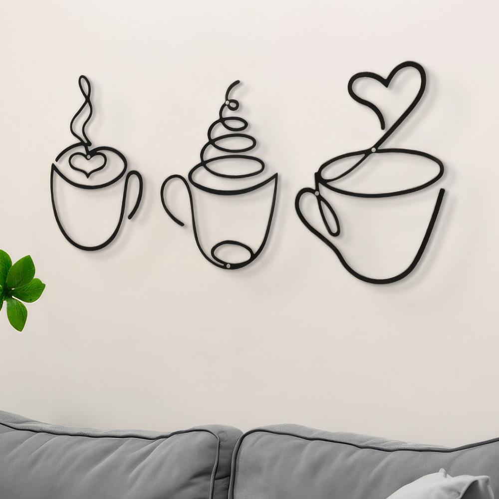 3-Piece Creative Coffee Wall H - Art Craft Website recensione e prezzo