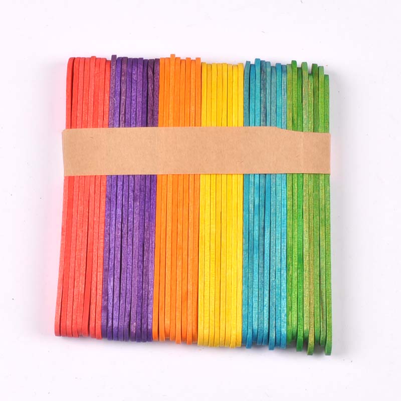 50Pcs/Lot Natural Wood & Color - Art Craft Education recensione e prezzo