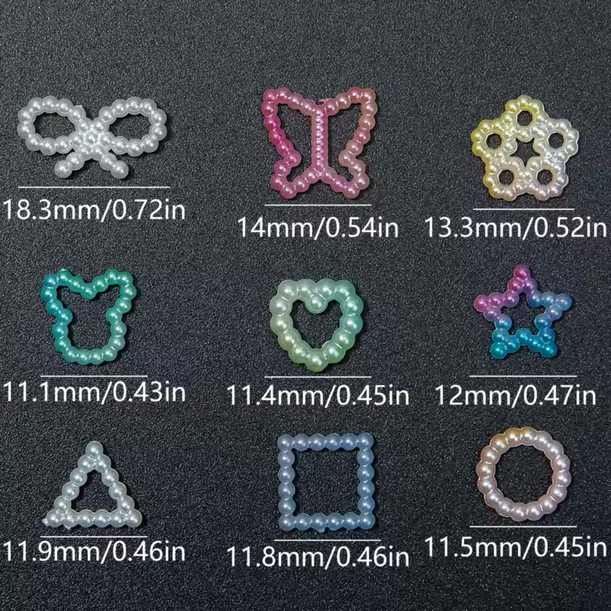 100pcs Multicolor 10-20mm Roun - Art Craft Activity recensione e prezzo