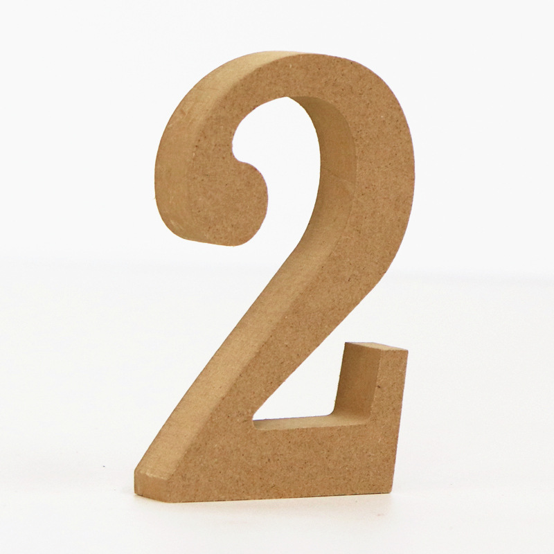 1pc 10cm Wood Color Numbers 0- - Art Craft Number recensione e prezzo